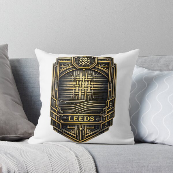 Item preview, deco style leeds badge designed and sold by astriebatik.