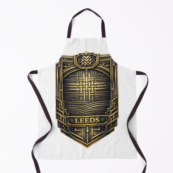 Item preview, deco style leeds badge designed and sold by astriebatik.