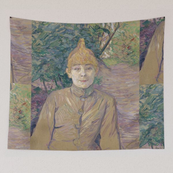 Item preview, The Streetwalker by Toulouse-Lautrec Vintage Belle Époque Paris Portrait Art designed and sold by artofuniverse.
