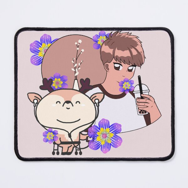 Item preview, Bubble Tea Time & Deer with Walker designed and sold by Kanniax.