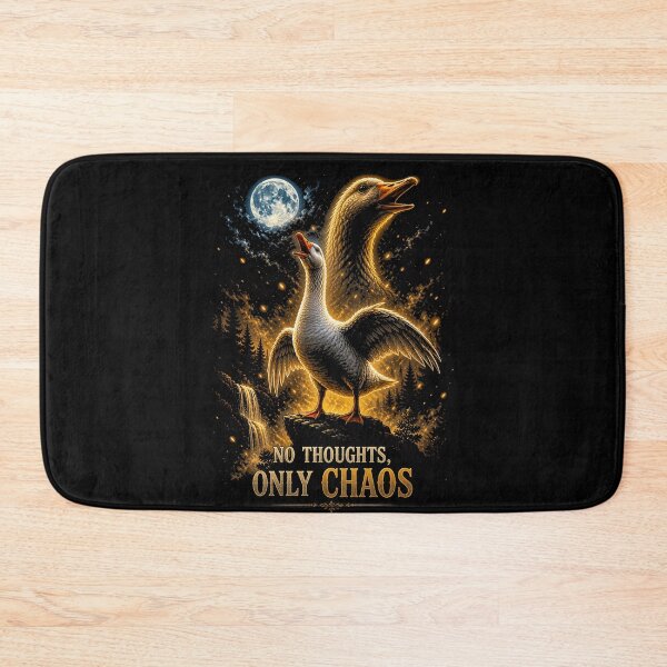 Item preview, No Thoughts Only Chaos Funny Goose Gift designed and sold by Syrupulse.