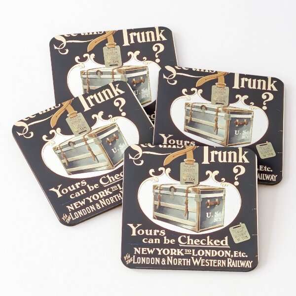 Item preview, Vintage London Railway Steamer | Vintage Travel designed and sold by GammaRay.