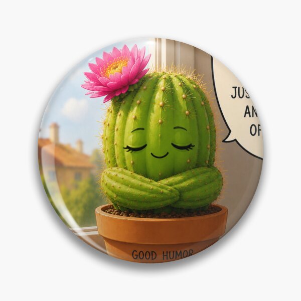 Item preview, Peaceful Cactus With Attitude designed and sold by Blueberry-art23.