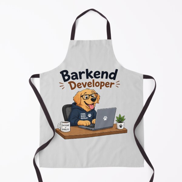 Item preview, Barkend Developer Funny Dog Programmer designed and sold by Itai Doshin.