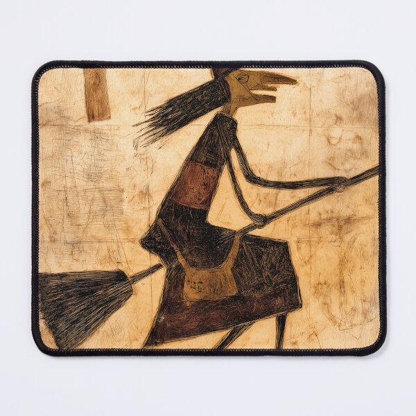 Item preview, Witch on a Broomstick designed and sold by lautir.