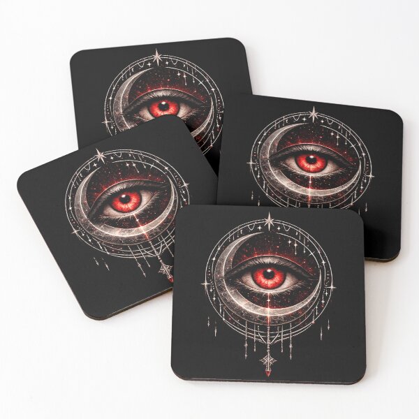 Item preview, red eye dark moon sight designed and sold by astriebatik.