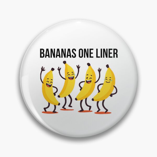 Item preview, Bananas One Liner Funny Logo designed and sold by logowannawear.