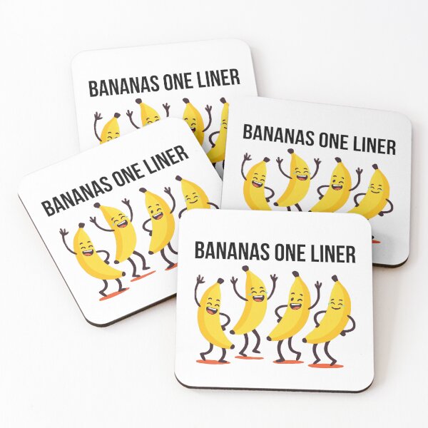 Item preview, Bananas One Liner Funny Logo designed and sold by logowannawear.
