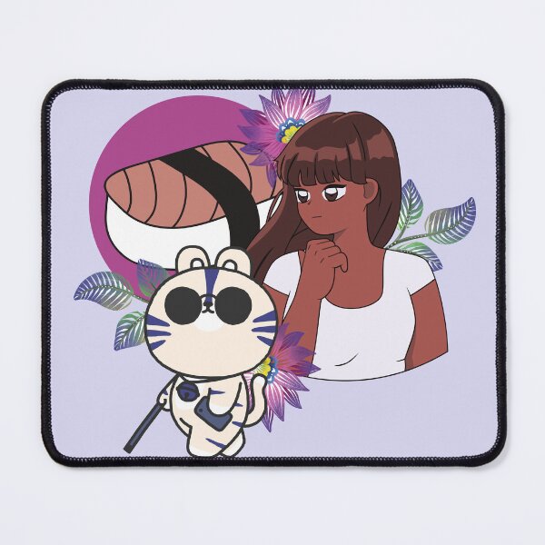 Item preview, Blind Tiger with White Cane Floral Art designed and sold by Kanniax.