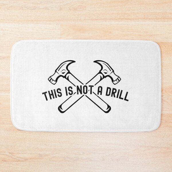Item preview, This Is Not A Drill Funny Retro Typography Meme T-Shirt designed and sold by Epic Wear Store.