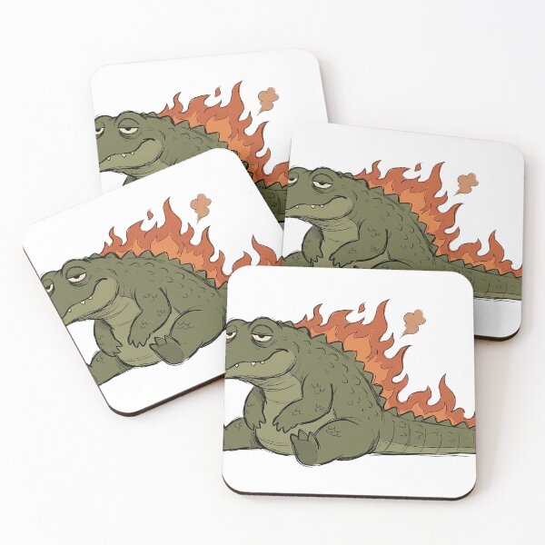 Item preview, Lazy Flaming Alligator designed and sold by LYZ7VANI.