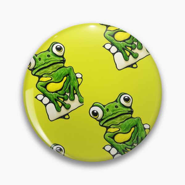 Item preview, Hopscotch Hopper, Vibrant Neurographic Frog Art for Playfulness & Joy  designed and sold by Sherrylynart.