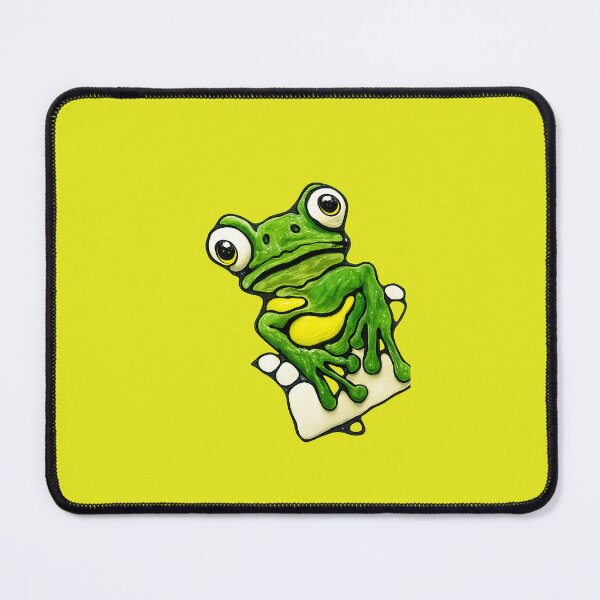 Item preview, Hopscotch Hopper, Vibrant Neurographic Frog Art for Playfulness & Joy designed and sold by Sherrylynart.