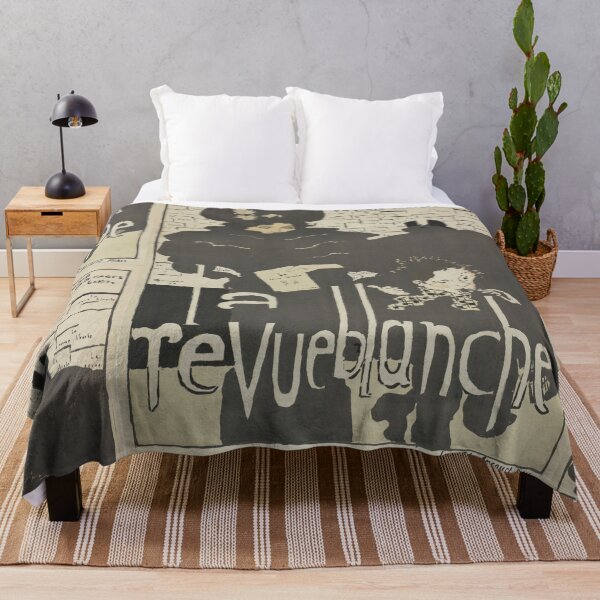 Item preview, La Revue Blanche Poster by Henri de Toulouse-Lautrec | Vintage Belle Époque French Wall Art Print designed and sold by artofuniverse.