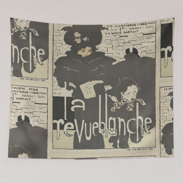 Item preview, La Revue Blanche Poster by Henri de Toulouse-Lautrec | Vintage Belle Époque French Wall Art Print designed and sold by artofuniverse.