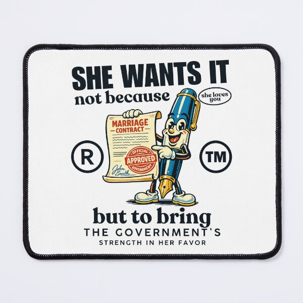 Item preview, She wants it not because she loves you designed and sold by Peerless-Prime.