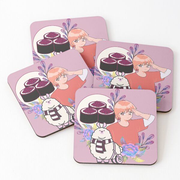 Item preview, Sushi Time & Alpaca in Wheelchair designed and sold by Kanniax.