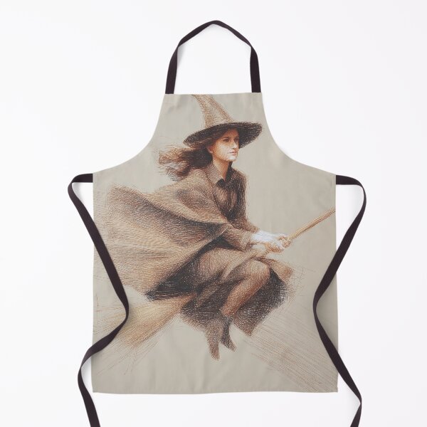 Item preview, Witch Flying on a Broomstick designed and sold by lautir.