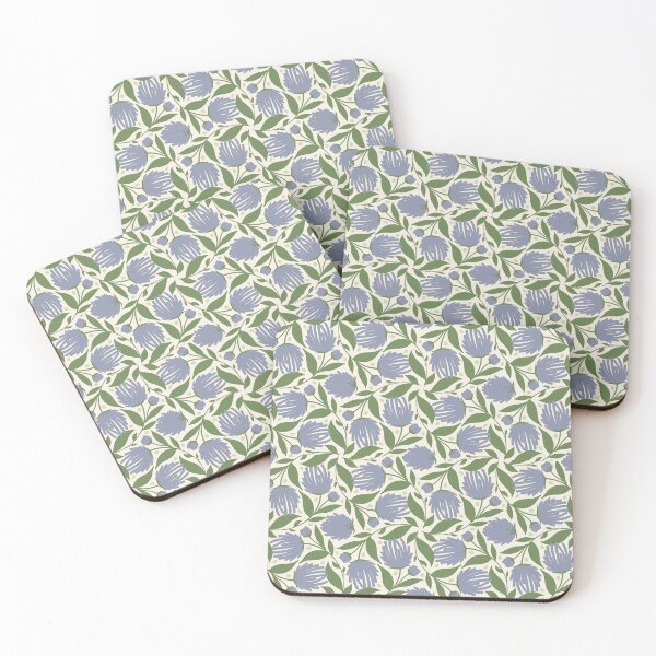 Item preview, Floral Blue fields designed and sold by KernKreations.