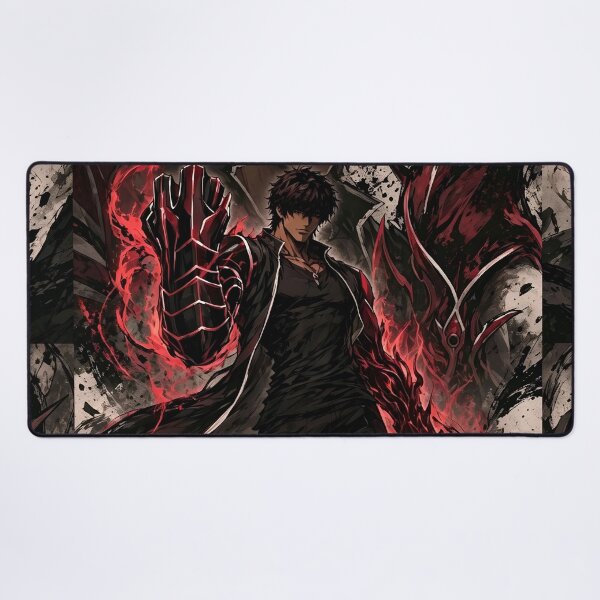 Item preview, Yasutora Sado Hell Arm Awakening – Bleach Chad Fullbring Dark Power Anime Art designed and sold by Dyan4.