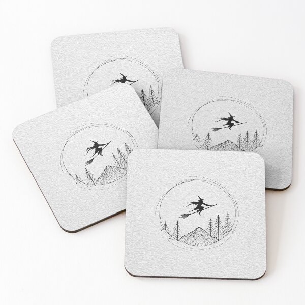 Item preview, Witch Flying Over Forest designed and sold by lautir.