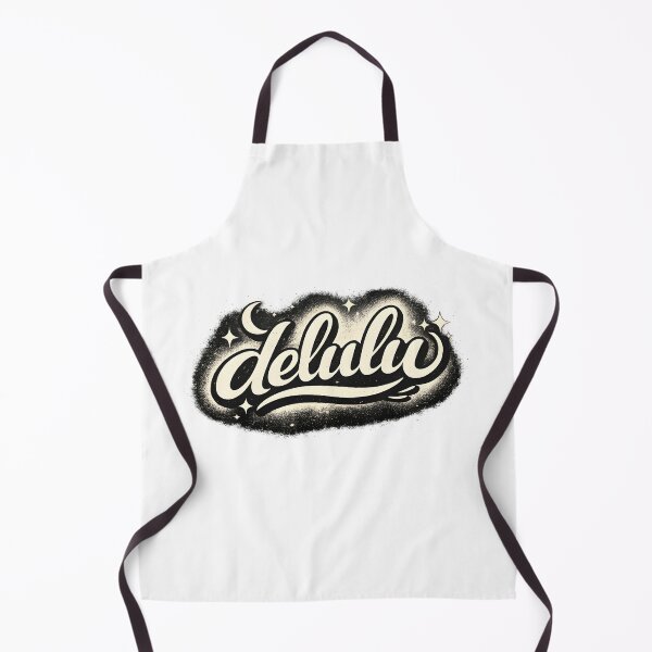 Item preview, Delulu Cosmic Typography Design designed and sold by DCdigitalgrowth.