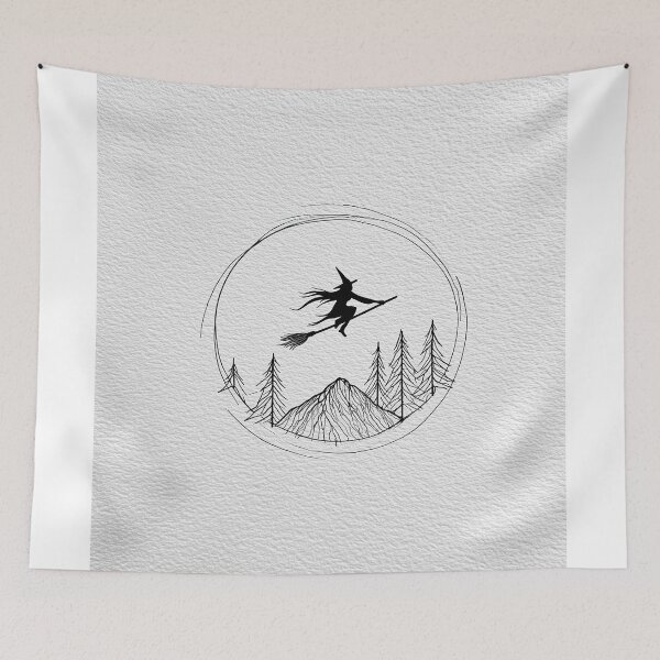 Item preview, Witch Flying Over Forest designed and sold by lautir.