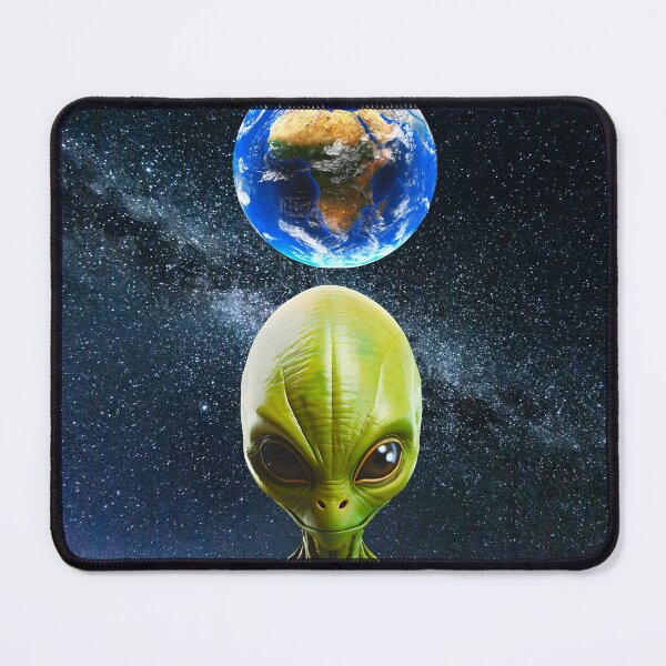 Item preview, The cosmic observer : Alien and planet Earth designed and sold by FahdSpaceArt.