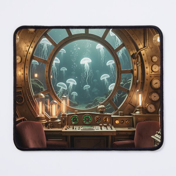 Item preview, The research voyage of the Nautilus Profundis designed and sold by VoidVeilStudio.