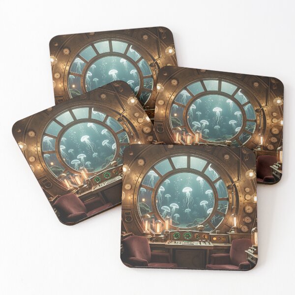 Item preview, The research voyage of the Nautilus Profundis designed and sold by VoidVeilStudio.