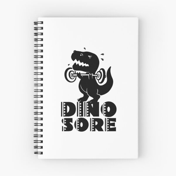 Item preview, Weightlifting dinosaur T-rex fitness dino gym  designed and sold by portrait4you.