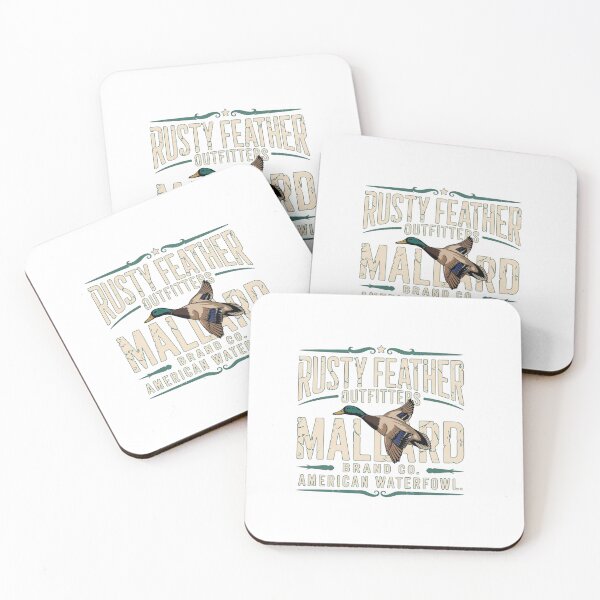 Item preview, Vintage Mallard Duck Illustration – Retro American Waterfowl Hunting Style Brand designed and sold by Colorful-Garden.