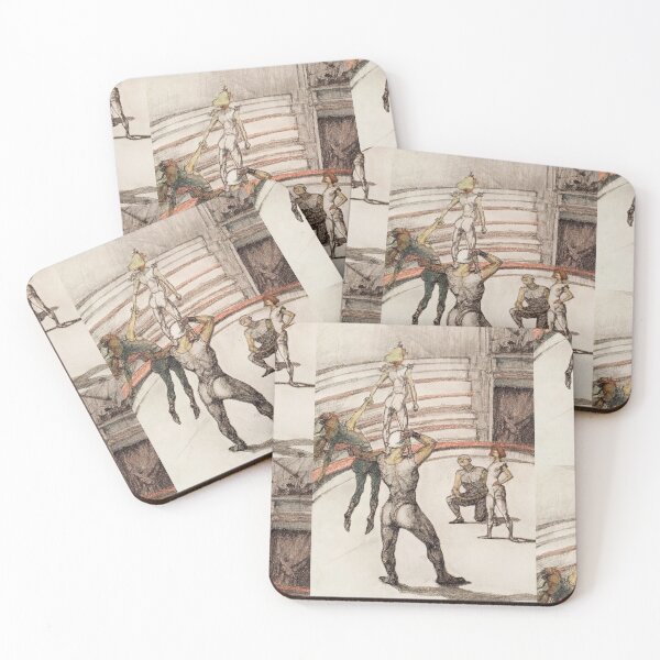 Item preview, Travail De Tapis Poster by Henri de Toulouse-Lautrec | Vintage Circus Wall Art Print designed and sold by artofuniverse.
