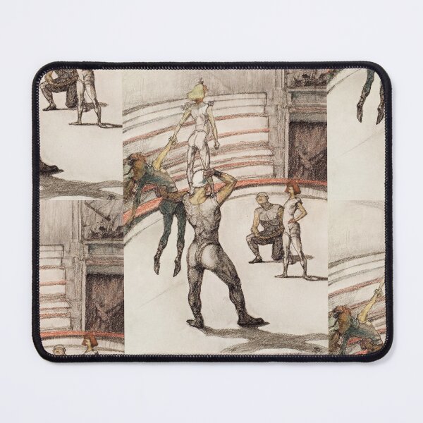 Item preview, Travail De Tapis Poster by Henri de Toulouse-Lautrec | Vintage Circus Wall Art Print designed and sold by artofuniverse.