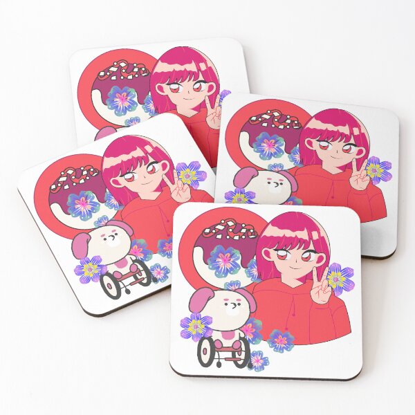 Item preview, Peace Sign & Dog in Wheelchair Art designed and sold by Kanniax.