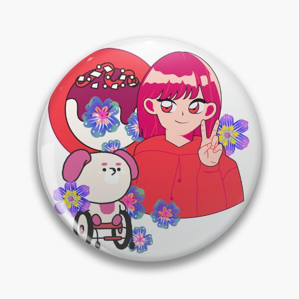 Item preview, Peace Sign & Dog in Wheelchair Art designed and sold by Kanniax.