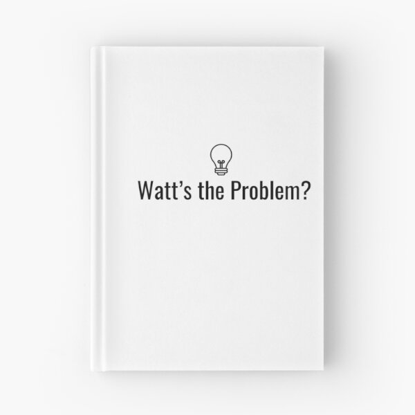 Item preview, Watt’s the Problem Electrician Design black version designed and sold by jkleditor.