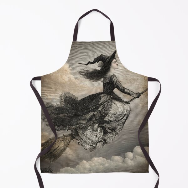 Item preview, Witch Flying Above Clouds designed and sold by lautir.