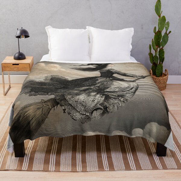 Item preview, Witch Flying Above Clouds designed and sold by lautir.