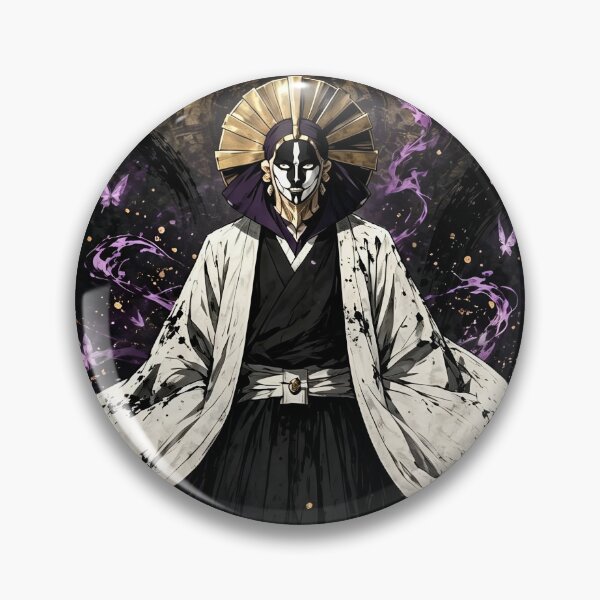 Item preview, Shinji Hirako Hollow Mask Ascension – Bleach Visored Captain Dark Spiritual Anime Art designed and sold by Dyan4.