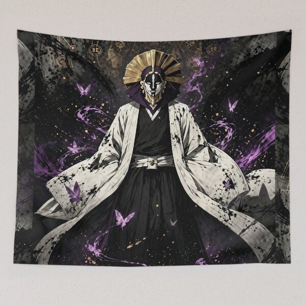 Item preview, Shinji Hirako Hollow Mask Ascension – Bleach Visored Captain Dark Spiritual Anime Art designed and sold by Dyan4.