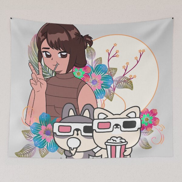 Item preview, Movie Night & Inclusive Friends Art designed and sold by Kanniax.