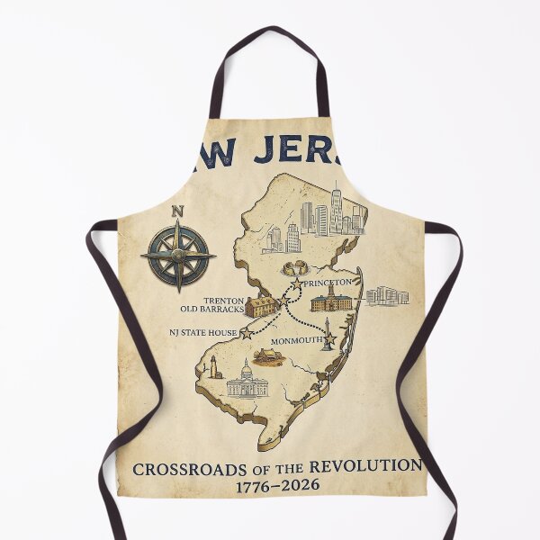 Item preview, New Jersey Crossroads Revolution 250th Anniversary designed and sold by rygenr8.