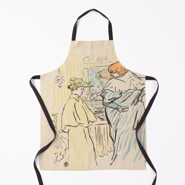 Item preview, Two Women Before a Mirror by Toulouse-Lautrec Vintage Belle Époque Paris Art designed and sold by artofuniverse.
