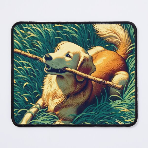 Item preview, Golden Retriever, Ai Generated Art designed and sold by ACC .