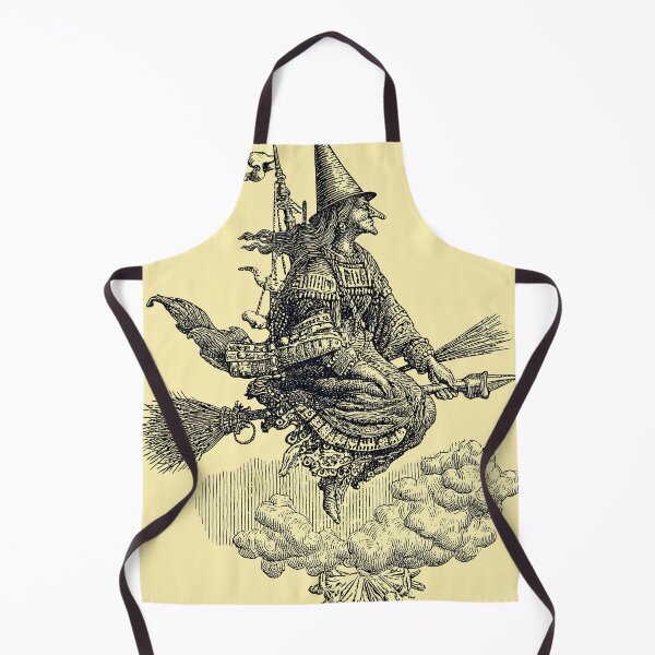 Item preview, Witch Flying on a Broomstick designed and sold by lautir.