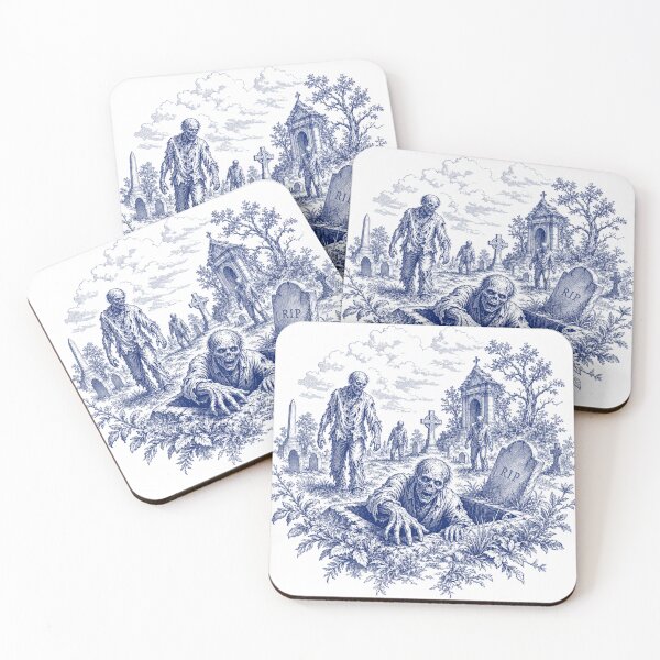 Item preview, Zombie Toile designed and sold by Casterisk Creative.