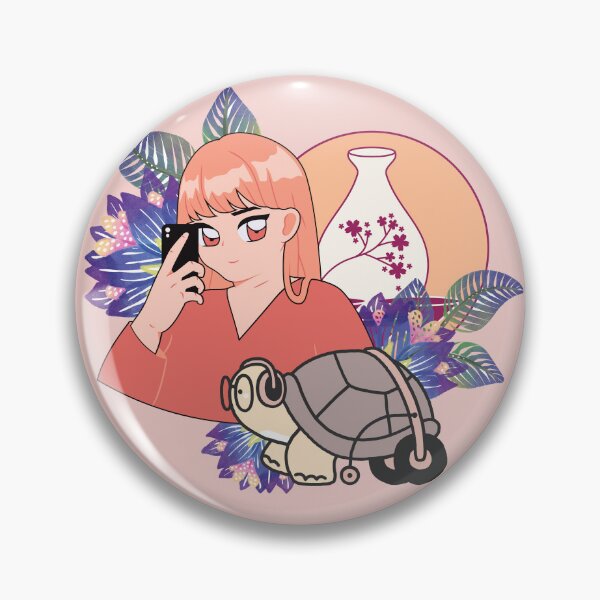 Item preview, Zen Selfie & Turtle in Wheelchair Art designed and sold by Kanniax.