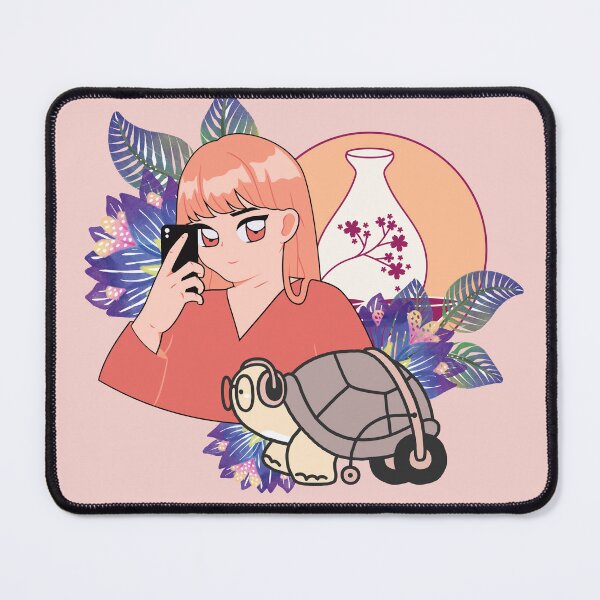 Item preview, Zen Selfie & Turtle in Wheelchair Art designed and sold by Kanniax.
