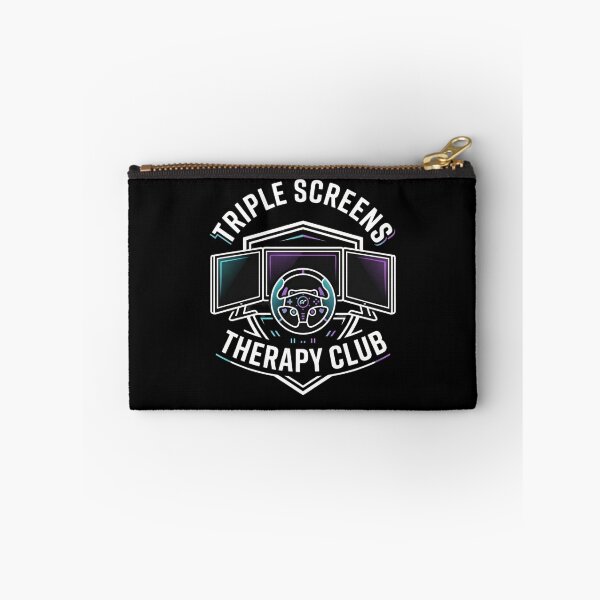 Item preview, Triple Screens Therapy Club Sim Racing Design designed and sold by Fenay Designs.